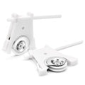 2 Pack Sliding Screen Door Lower Rollers, Nylon Replacement Wheel