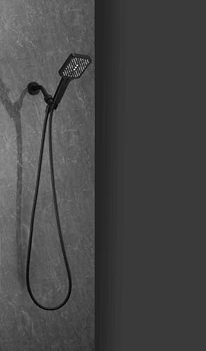 79 inches Kinkless Matte Black Flexible Stainless Steel Shower Hose - Replacement for Handheld Showerhead Hose (Matte Black) - style: 79'' Matte Black