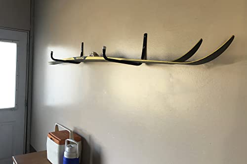 Shepherd Hardware 8091E Heavy Duty Steel 10-Inch Garage Storage Utility Hooks, 4 Pack, Black - color: Black, size: 10 Inch