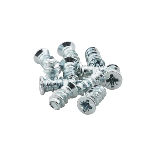 24pcs Drawer Slide Replacement Screws Head Phillips Self-Tapping Screws Compatible with Chest of Drawers Parts 100349; 100347