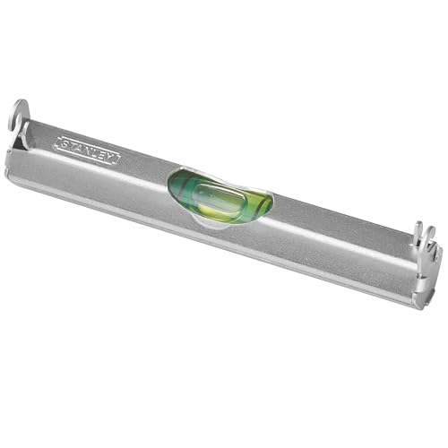 Stanley 0-42-287 Line Level | Lightweight Durable Metal Body, Includes Hooks for Use on String - color: Multi-colour
