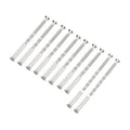 PATIKIL Door Handle Screws M4 x 65mm, 10 Set Cabinet Handle Break Away Screws for Drawer Pull with M4 x 25mm Sleeve Slub Bolt for Door Lever Knob - size: M4 x 65mm