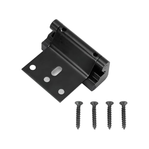 Home Security Door Lock, 3 Pack Childproof Door Reinforcement Lock,Upgrade Flip High Night Lock to Defend Your Home Kids (24, Black) - color: Black