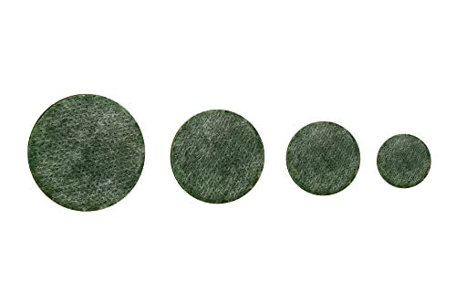 Shepherd Hardware 9423 Self-Adhesive Felt Surface Protection Pads, Assorted Sizes, 46-Count, Green - style: Assorted Sizes, 46 pieces