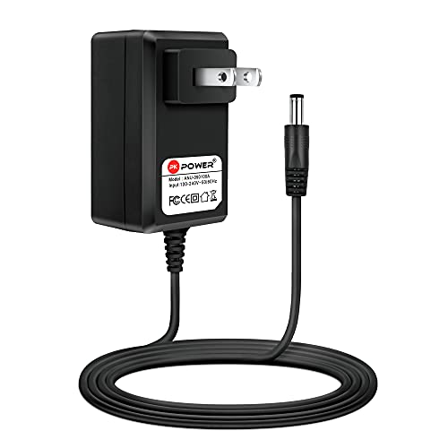 9V Wall Charger AC Adapter for Hyper Tough 7047 HT7047 HyperTough 5000 Lumens LED，Power Supply for Hyper Tough Work Light Charger Dock, LED Light, Radio, Portable Devices