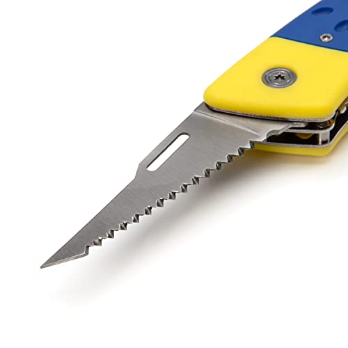 Estwing 2-In-1 Folding Jab Saw with Retractable Utility Knife (42466)