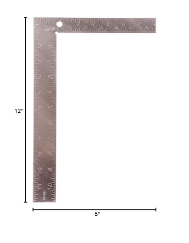 8" x 12" Steel Carpenter Square - size: No Size