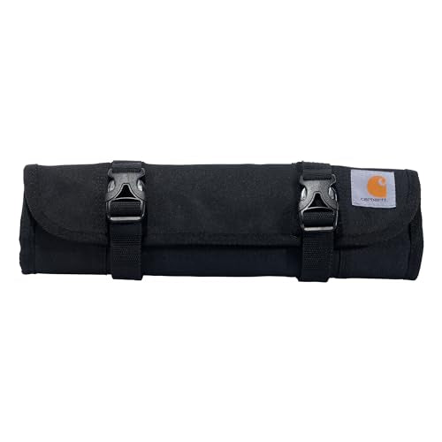 Carhartt Utility Roll Organizer, Durable, Water-Resistant Tool Roll - color: Black
