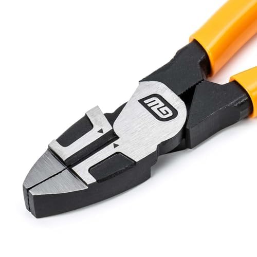 GEARWRENCH 8 Inch Dipped Handle Linesman Plier - 82180-06 - size: 8", style: Linesman