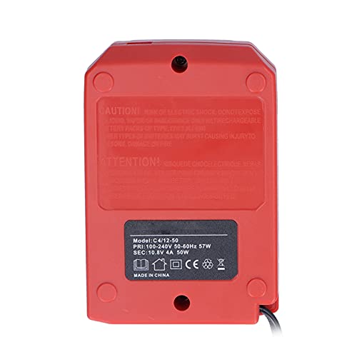 Battery Charger 12V Rapid Portable Charging for Power Tool Replacement 100 to 240V(US Plug)