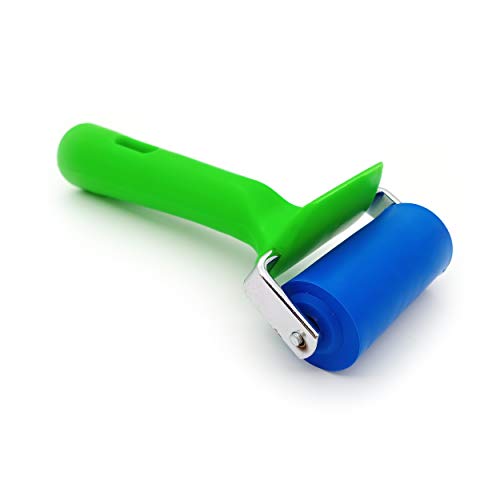 LifeGrip Rubber Brayer Roller - 2 inch/5 cm Wide for Anti Slip Installation - size: 2 inch/5 cm