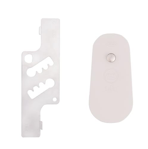 CGPLUS Security Door Stopper SEDOLI for Safe Stay, Home, Travel (Mute) - color: Ivory, Sus