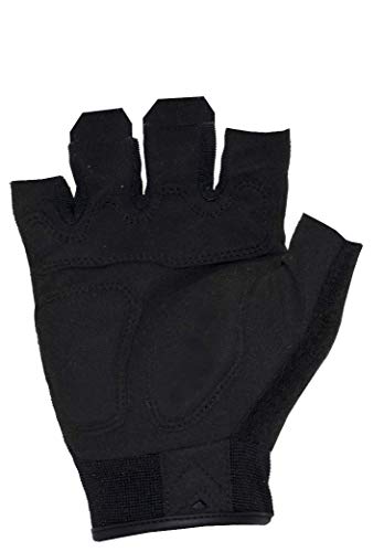 Ironclad IEXT-FIBLK-03-M Tactical Fingerless Impact Glove Black, Medium
