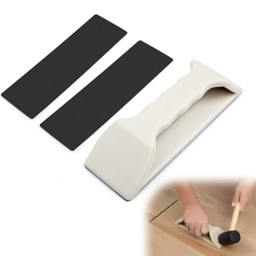 Floor Gap Fixer Tool Kit – Heavy-Duty Plank Grabber & Washable Adhesive Pad for Laminate, Vinyl, and Hardwood Flooring Repair (Only Plank Grabber) - style: Only Plank Grabber