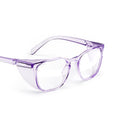 Stoggles Square Kids Fit Z87.1 Certified Polycarbonate Safety Glasses - color: Lilac, size: Small