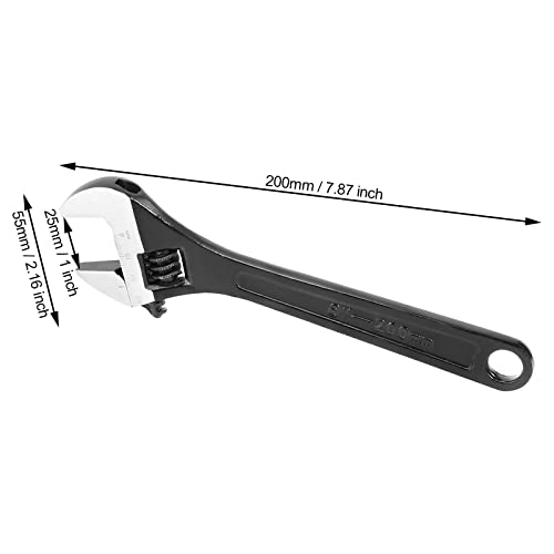 JOIKIT 4 PCS 8 In Adjustable Wrench Set,Wide Jaw Opening Wrenches