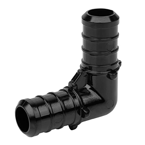 30 Piece EFIELD 1/2" Poly PPSU Barb Crimp Pex Fittings Combo | With Tees, Elbows, Couplings 10 PCS Each,ASTM F2159-PPSU1807011(30) - size: 1/2 Inch Without Tab (P30)
