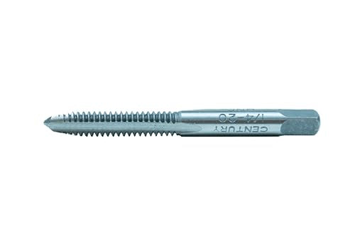 Century Drill & Tool 98904 Fractional Tap & Die Set, 24 Piece | external thread cutting, thread restoration - size: 24-Piece
