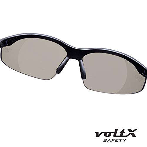 voltX CONSTRUCTOR Smoke Full Lens Reading Safety Glasses +1.5 Dioptre - color: Smoke, size: +1.5 Dioptre