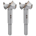 2pcs 28mm(1-3/32") Forstner Drill Bit Carbide Tipped 2 Flute - size: 28mm(1-3/32")