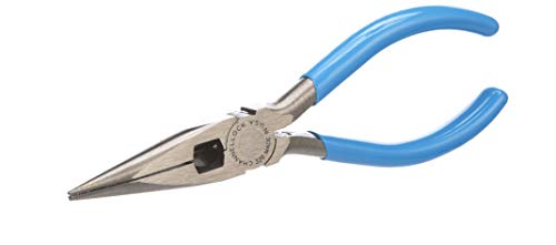 Channellock Needle-Nose Pliers 326 - Long Nose with Side Cutter, Channel Lock Pliers - 6 in - size: 6 Inch Long Nose with Side Cutter