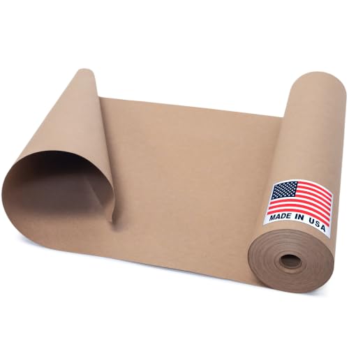 Floor Protection Natural Brown Rosin Paper 18" x 166 ft - style: 249 sq ft (18" x 166' Roll)