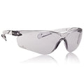 NoCry Lightweight Tinted Safety Glasses with UV 400 Protection, Anti Fog and Anti Scratch Coating and Grey Wrap Around Lenses; ANSI Z87.1 Certified - color: Tinted