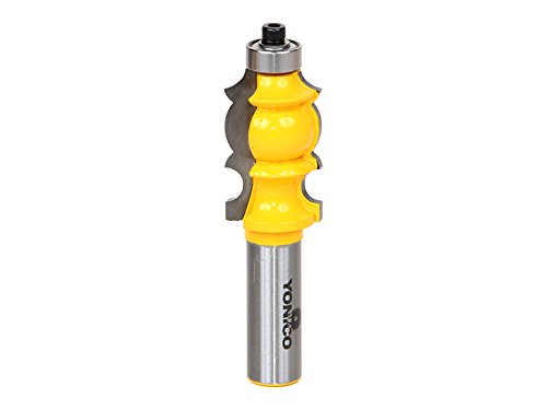 YONICO Architectural Molding Router Bits 1-7/16-Inch 1/2-Inch Shank 16138 - style: 16138 - 7/8" CL - 3/16" CD - 1/2" Shank