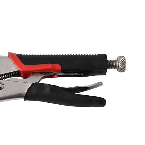 Xiao & Dao Pro 3PCS 6 Inch 8 Inch 11 Inch C Clamp Locking Pliers, Heavy Duty Welding C Clamp Pliers with Swivel Pads, Vise Grip Locking Pliers Face Clamps for Woodworking, Welding, Building