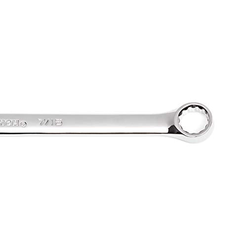 GEARWRENCH 12 Pt. Long Pattern Combination Wrench, 7/16" - 81655 - size: 7/16 in