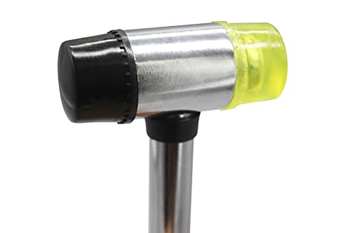 Rubber Hammer-25mm Small Rubber Mallet Soft Plastic Mini Mallet with Ergonomic Grip for Jewelry Making DIY Leathering Crafts Woodworking - size: 25mm Soft Hammer