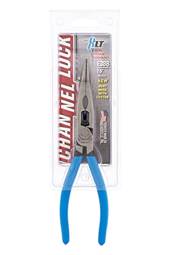 Channellock Bent Long Nose Plier Channel Lock 388 - Precision E Series, High Carbon Steel - 7.5-Inch - size: 7.5 Inch Bent Long Nose