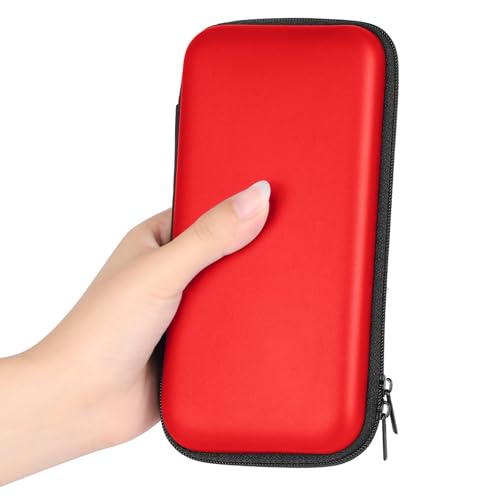 iMangoo Travel Essential Electronics Organizer Charger Case Carrying Pouch - color: Red, size: Small