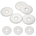 MECCANIXITY 5 Pcs M8 Stainless Steel Flat Washers Round Assortment Parts Spacers Assorted for Screws, Bolts, Plumbing, Automotive, Electrical 8.5mm ID 35mm OD 1.5mm Thick - size: M8, 8.5mm ID 35mm OD 1.5mm Thick