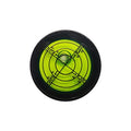 GEONASSUR 30mm Circular Bullseye Bubble Level, Aluminum, Black - color: Black