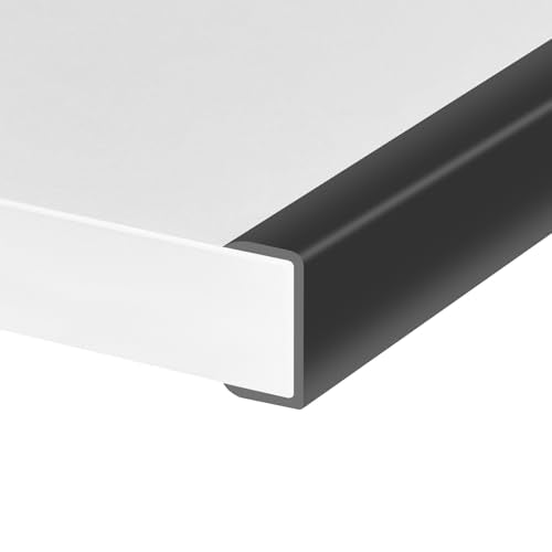 Rubber Edge Trim, Self-Adhesive U Channel Edge Protector for Interior Door Side, Woods, Flexible U Shaped Peel and Stick Edge Banding, Furniture Edge Guard, Fit 1-3/8"(35mm), 10Ft, Black - size: Fit 1-3/8"- L10'