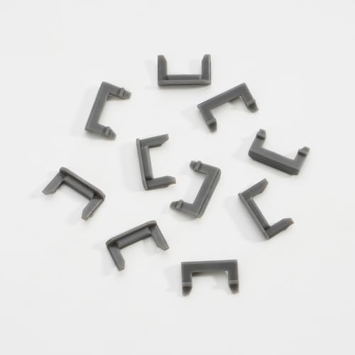 Furniware 20 Pack Cabinet Door Angle Restriction, 86 Degree Angle Restriction Hinge Clip for Soft Close Cabinet Hinges, Hinge Opening Angle Restrictor Clip, Nylon - size: 86° Restrictor Clips