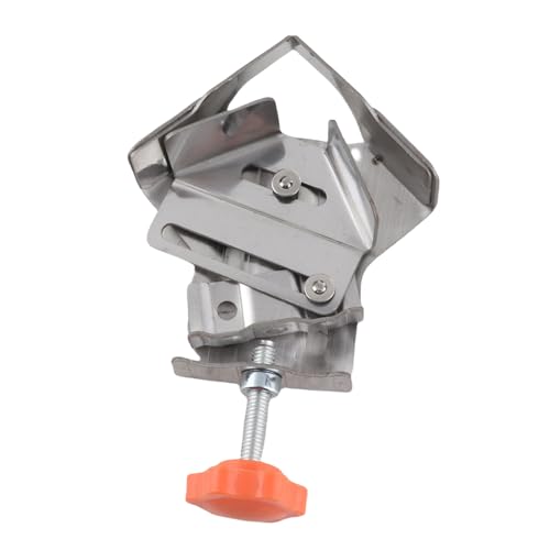 Corner Clamp Set 4 Pack, 90 Degree Right Angle Clamping for Woodworking, DIY Stainless Steel 1.6mm Adjustable Swing Jaw