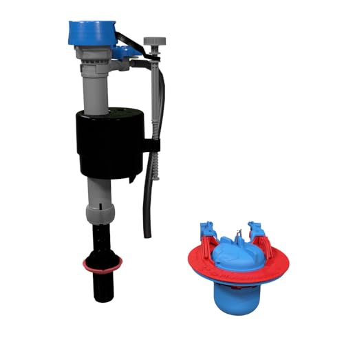 Fluidmaster K-400H-043-T4 Super Kit 2 in, or 3 Flapper and Toilet Fill Valve, Multi