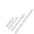 Unjoo Stainless Steel Ruler 4-Pack, 6", 8", 12",16" (15cm,20cm,30cm,40cm) - size: 6,8,12,16 inch