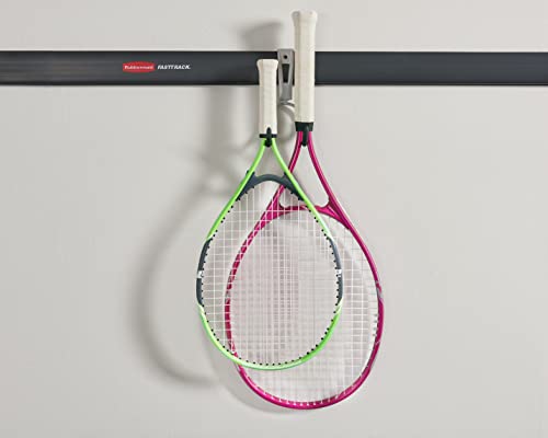 Rubbermaid FastTrack Compact Hook for Garage Organization, Soft Grip, Ideal For Cords/Ropes/Small Hoses/Camping Chairs - style: Compact Hook