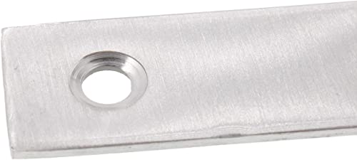 Stainless Steel L Shape Flat Corner Brace Bracket for Wood & Metal, Fixing Joining Support Brace for Shelves, Furniture & Cabinet (150*150/5.9*5.9'') - size: 150 x 150 mm