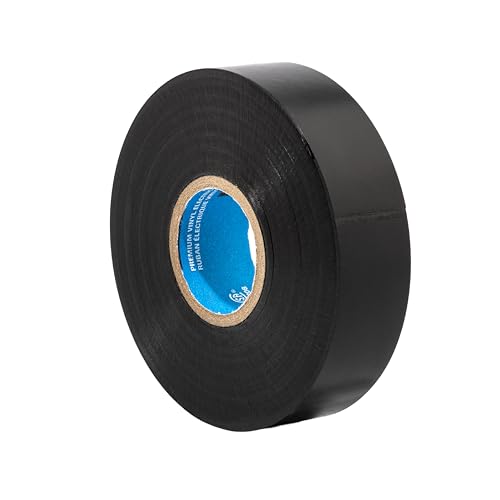 Ideal Industries INC. 46-33 Black 7 Mil Wire Armour UL Listed 3/4 in. Professional Vinyl Black Electrical Tape