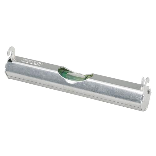 Stanley 0-42-287 Line Level | Lightweight Durable Metal Body, Includes Hooks for Use on String - color: Multi-colour