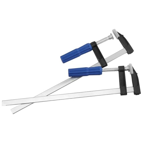 8 Pack 12 Inch Bar Clamps, F Steel Bar Clamps with Pad Protector for Welding, Woodworking and DIY Project - size: 8 Pack 12 Inch