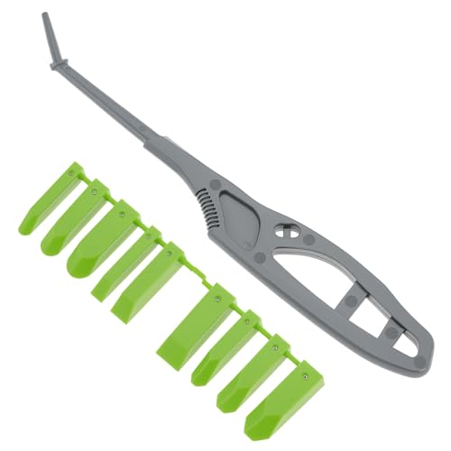 QWORK Caulking Tool Kit, Silicone Finishing Tools with 9 Interchangeable Pads for Tight Areas