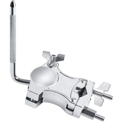 L-Rod Cowbells Cymbal Clamp, Heavy-Duty Cowbell Extension Arm Clip
