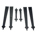 Household Essentials Garage Handle and Hinge Magnets – Decorative Magnetic Hardware Steel Doors, Easy Installation, Durable & Weatherproof, Set of 6 - size: Pack of 1, style: Standard Hinges