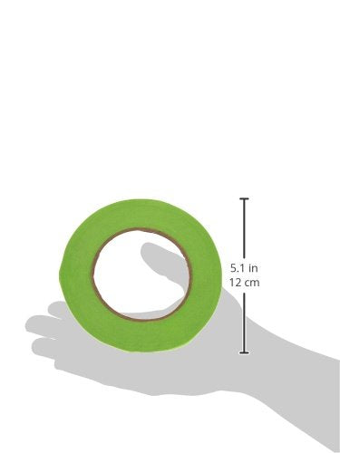 3M 233+ Masking Tape, 0.25" Width x 55M Length (1 roll)