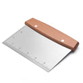 Flyisland Blackstone Bench Scraper,Griddle Scraper for Blackstone, Heavy Duty Stainless Steel Grill Scraper,Dough Scraper Cutter for Bread and Pizza Cutter, Griddle Scraper Chopper - style: Scraper